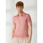 AT.P.CO Polo Yaka Slim Fit Pembe Erkek Kazak A26433TF-