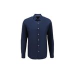 At.P.Co Slim Fit Gömlek Yaka Koyu Mavi Erkek Gömlek A276CARLOXFI, 38