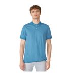 AT.P.CO Slim Fit Polo T-Shirt, L, 5003033939, Mavi, Erkek