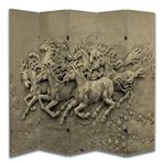 At Tasarımlı Özel Tasarım Paravan Room Divider 180 x 200 cm