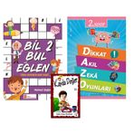 Ata 2.sınıf Bil Bul Eğlen + Dikkat Akıl Zeka Oyunları