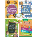 Ata 3.sınıf Okuduğumu Anlıyorum + Neşeli Matematik Öyküleri + Bil Bul + Dikkat Akıl Zeka Oyunları