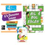 Ata 4.sınıf 6 Lı Deneme Sınavı + Bil Bul Eğlen