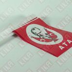 Ata Bayragı 22 Cm X 32 Cm 40 Adet Sopali (Plastikcitali)