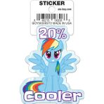 Ata-Boy My Little Pony Friendship is Magic%20 Soğutucu 3 inç Kalıp Kesim Vinil Çıkartma