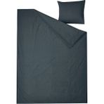 Ata Dvala 150X200/50X60CM Nevresim Takımı Koyu Antrasit Renk - Koyu Gri - 150 x 200 cm
