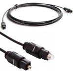 Ata Elektronik 1.5mt Fiber Optik Dijital Sinema Sistemi Ses Kablosu Optical Toslink Audio 1.5 Metre