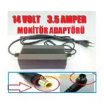 Ata Elektronik 14V 3.5A Lg Samsung Uyumlu Monitör Syncmaster S22C300H P2770 SA350 UE590 S27D360H UN22F5000AF S27B350H S27E390H Adaptörü - Iğne Uçlu