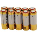 Ata Elektronik 2 Kart - 10 Adet - Alkalin 23A Garaj Bariyer Kepenk Oyuncak Alarm Kumandası Kapı Zili Pili 10PCS A23 E23A MN21 MS21 V23GA L1028 Alkalin Pil - 2 Adet