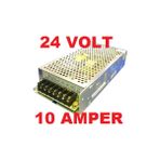 Ata Elektronik 220 Volt Giriş 24V 10AH 240W Çıkış - 24 Volt 10 Amper Metal Kasa Trafo Adaptör 24V10 Kalın Tip