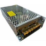 Ata Elektronik 24V 10A Metal Smps Adaptörü 24 Volt 10 Amper LED Motor Pompa Adaptörü Trafo Tırafo Kalın Kasa Sac Delikli Hava Soğutmalı - Gri