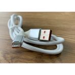 Ata Elektronik 3A 1mt Samsung Sony Lg Huawei Xiaomi Uyumlu Mikro Micro USB Şarj USB Data Kablo 3 Amper 1 Metre - Beyaz