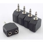Ata Elektronik 5 Adet Aux Ses Müzik Kablo Çoklayıcı Jak Aux Stereo Ses Çoğaltıcı Aparat 1 Giriş 2 Çıkış