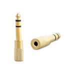ATA ELEKTRONİK 6.3 Mm Stereo Erkek - 3.5 Mm Stereo Dişi Sarı Metal Gold Jack Fiş Çevirici Özellikleri 6.3 Mm Stereo Erkek - 3.5 Mm Stereo Dişi Çevirici Sarı Metal Gövde Tanım: Fiş Çevirici Gold Jack Kaliteli Model: 9364