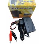 ATA ELEKTRONİK 6 Volt 1 Amper Kesicili Adaptör + Maşali Kablo Şarj Şarz Cihazi Yerli Üretim