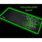 Ata Elektronik DİKİŞLİ Speed Mouse pad 70-30cm Kaliteli Kalın Oyuncu Mause Pad Kaymaz Kaydırmaz Mausepad 70x30 Cm Maus Ped Razer - Siyah