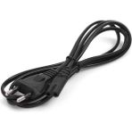 Ata Elektronik Güç Kablosu 2 Pin IEC320 C7 Güç Uzatma Kablosu Dell Laptop Şarj Canon Epson Yazıcı Radyo Hoparlör Ps2 Ps4 Elektrik Kablosu 2 Oluk