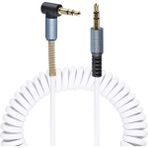 Ata Elektronik L Tip Spiralli 1.8 Metre Aux Ses Kablosu Hoparlör Telefon Araba Araç Oto Ses Sistem