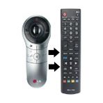 Ata Elektronik Lg La Serisi Gri An-Mr 400 Yedek Kumandası - Siyah