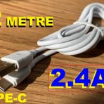 ATA ELEKTRONİK Type C Type - C Usb Data Hızlı Sarj Kablosu 2.4 Amper 2 Metre Beyaz Renk