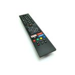 Ata Elektronik Vestel 4K Smart LED TV65U9500 4K Smart LED Uyumlu Tv Kumandası Netflix Prime Tuşlu - Siyah