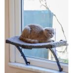 Ata Home Cama Asılan Kedi Yatağı Vantuzlu - Siyah