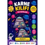 Ata Okul Öncesi Ve İlkokullar İçin Karne Kılıfı (Gelişim Dosyasına Uygun) Ürün Kodu:177 (40 Adet)