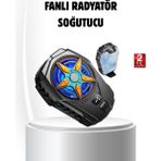 Ata Store Oyun Telefonu Soğutucu Fan – Sessiz ve Kompakt Mobil Soğutma Cihazı - Lisinya - standart