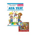 Ata Yayıncılık 1.Sınıf Ata Test Türkçe-Matematik-Hayat Bilgisi (Okulda-Evde-Tatilde)