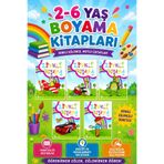 Ata Yayıncılık 3-6 Yaş Zevkli Boyama Kitapları 5 Li