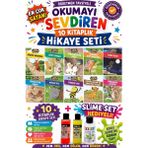 Ata Yayıncılık 3.sınıf Öğretmen Tavsiyeli Okumayı Sevdiren 48 Sayfa 10 Kitaplık Hikaye Seti-3 (Slime Set Hediyeli) - Hayır