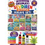 Ata Yayıncılık 3.sınıf Öğretmen Tavsiyeli Okumayı Sevdiren 64 Sayfa 10 Kitaplık Hikaye Seti (Slime Set Hediyeli) - Hayır