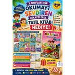 Ata Yayıncılık 3.Sınıftan 4.Sınıfa Geçenler İçin Hikaye Seti - Ata Tatil Kitabı 6(Eski Basım)