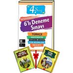 Ata Yayıncılık 4.Sınıflar İçin 6'Lı Deneme Sınavı Seti Türkçe, Matematik, Fen Bilimleri, Sosyal Bilgiler