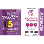 Ata Yayıncılık 5. Sınıf Ben Korkmam Matematik Soru Bankası + 18 Deneme Sınavı
