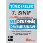 Ata Yayıncılık 7. Sınıf Tüm Dersler Denenmiş 6'lı Deneme Sınavı