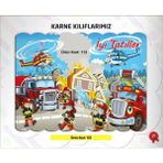 Ata Yayıncılık Karne Kabı Kılıfı 113 25 Adet - Karışık-Çok Renkli