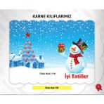 Ata Yayıncılık Karne Kabı Kılıfı 119 25 Adet - Karışık-Çok Renkli
