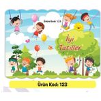 Ata Yayıncılık Karne Kabı Kılıfı Ürün KODU:123 (5 Adet) - Karışık-Çok Renkli