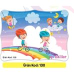 Ata Yayıncılık Karne Kabı Kılıfı Ürün KODU:130 (5 Adet) - Karışık-Çok Renkli