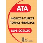Ata Yayıncılık Mini İngilizce Sözlük 4. Sınıf Öğrencileri İçin Türkçe-İngilizce Kitap