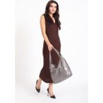 Atabey Çanta Salaş Omuz Çantası - standart - Gri