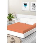 Ataca Tekstil Penye 180x200 Cm Pamuklu Lastikli Çarşaf Turuncu - 180 x 200
