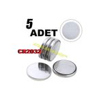 ATAELEKTRONİK 1 Kart 5 Adet Cr2032 Cr 2032 Lithium Cell Battery 3v 3 Volt Cr2032 Dl2032