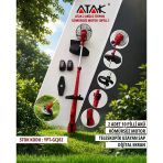 Atak 2 Akülü Tırpan Kömürlü Motor 10Pilli