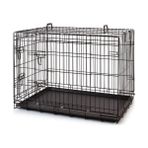 Atakan Petshop Metal Köpek Kafesi Siyah 120x75x81cm