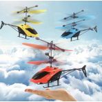 Atakan Rc Kırmızı Helikoper Uzaktan Kumandalı Şarjlı Helikopter Sensörlü Drone Helikopter