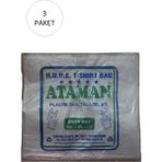 Ataman 27X47 cm 1 Kg 435 Adet Orta Boy Kalın Şeffaf Atlet Poşet
