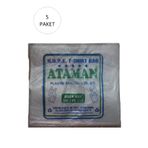 Ataman 27X47 cm 1 Kg 725 Adet Orta Boy Kalın Şeffaf Atlet Poşet