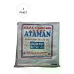 Ataman TYC0153DC31A57F3228F90F02 Kalın Şeffaf Atlet Poşet Küçük Boy 25X33 Cm 1 Kg (5 Paket-Takriben 850 Adet)